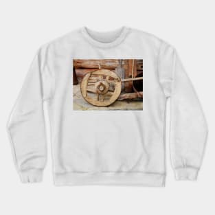 Wooden Wheel Crewneck Sweatshirt